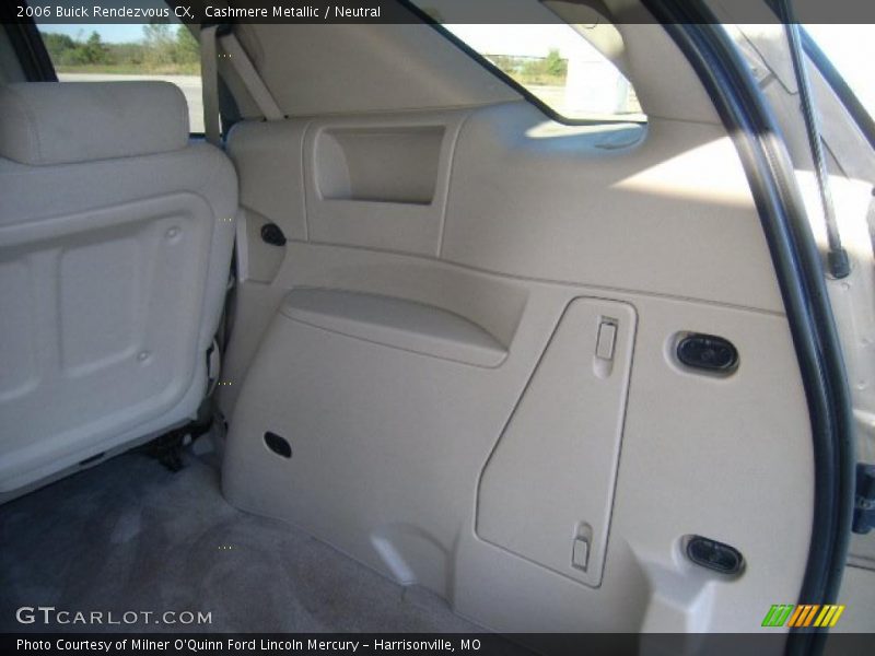 Cashmere Metallic / Neutral 2006 Buick Rendezvous CX