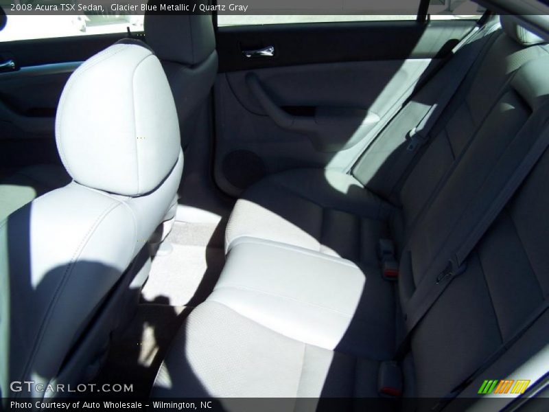 Glacier Blue Metallic / Quartz Gray 2008 Acura TSX Sedan