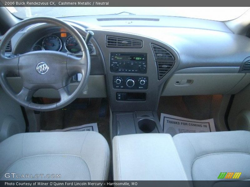 Cashmere Metallic / Neutral 2006 Buick Rendezvous CX