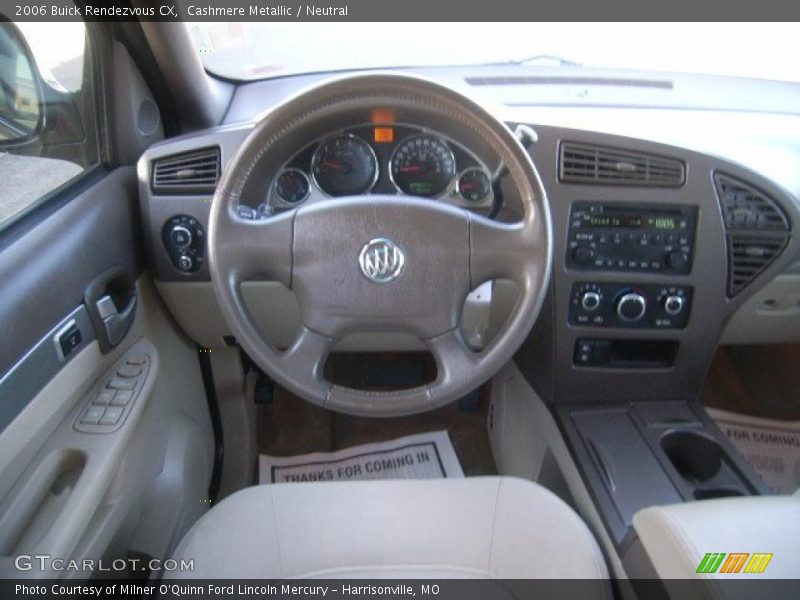 Cashmere Metallic / Neutral 2006 Buick Rendezvous CX