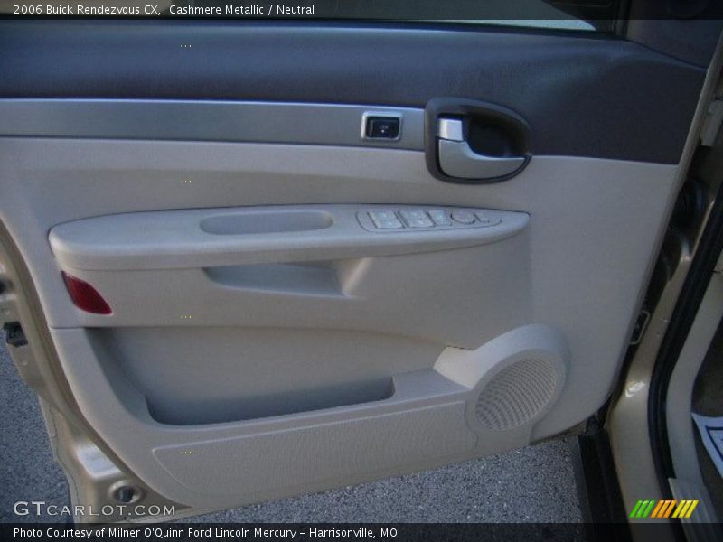Cashmere Metallic / Neutral 2006 Buick Rendezvous CX