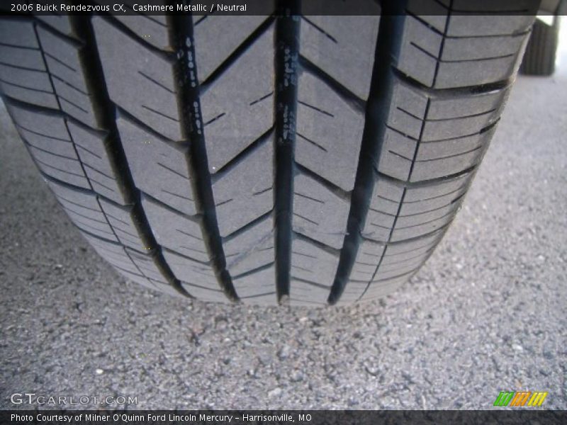 Cashmere Metallic / Neutral 2006 Buick Rendezvous CX