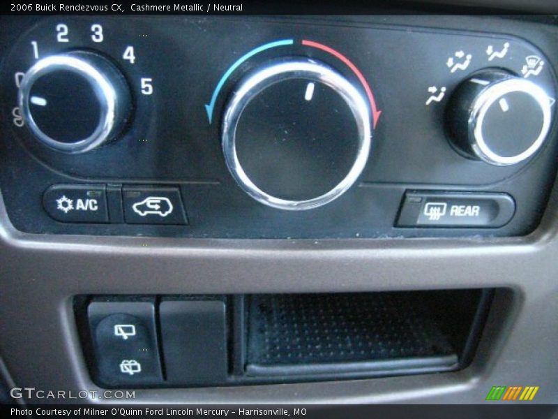 Cashmere Metallic / Neutral 2006 Buick Rendezvous CX