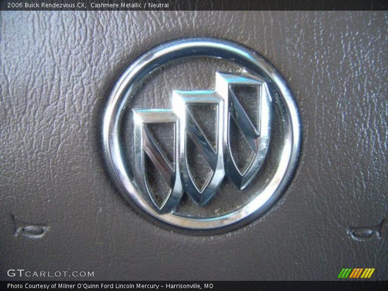Cashmere Metallic / Neutral 2006 Buick Rendezvous CX