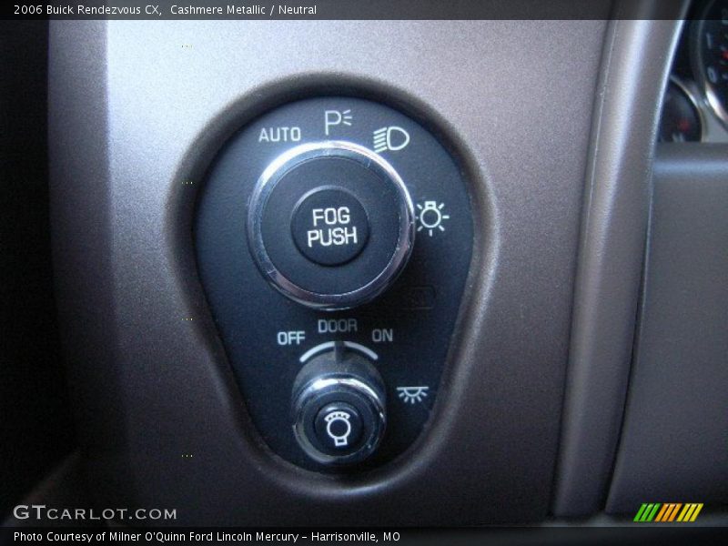 Cashmere Metallic / Neutral 2006 Buick Rendezvous CX
