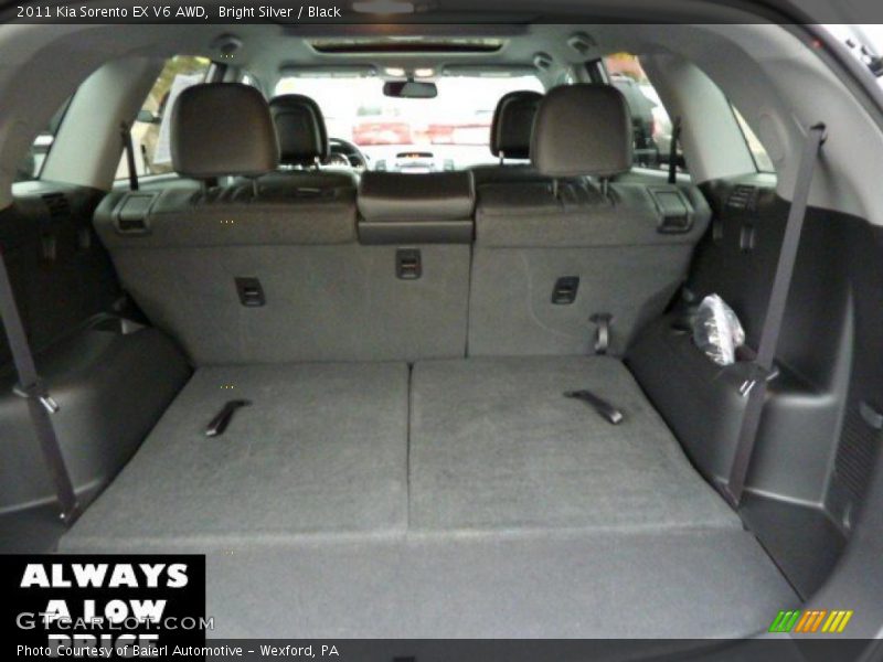 Bright Silver / Black 2011 Kia Sorento EX V6 AWD