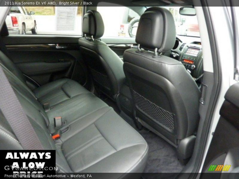 Bright Silver / Black 2011 Kia Sorento EX V6 AWD