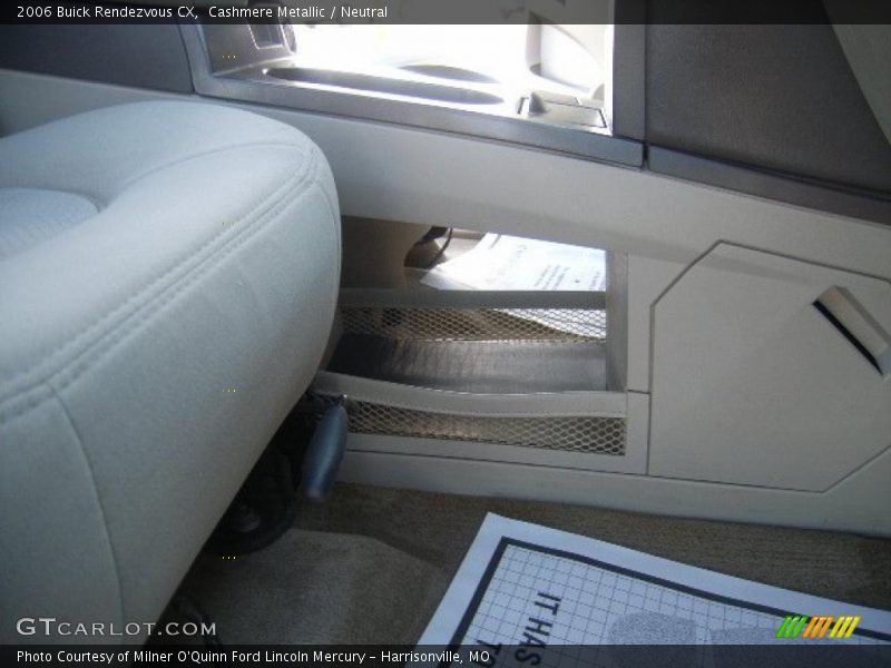 Cashmere Metallic / Neutral 2006 Buick Rendezvous CX