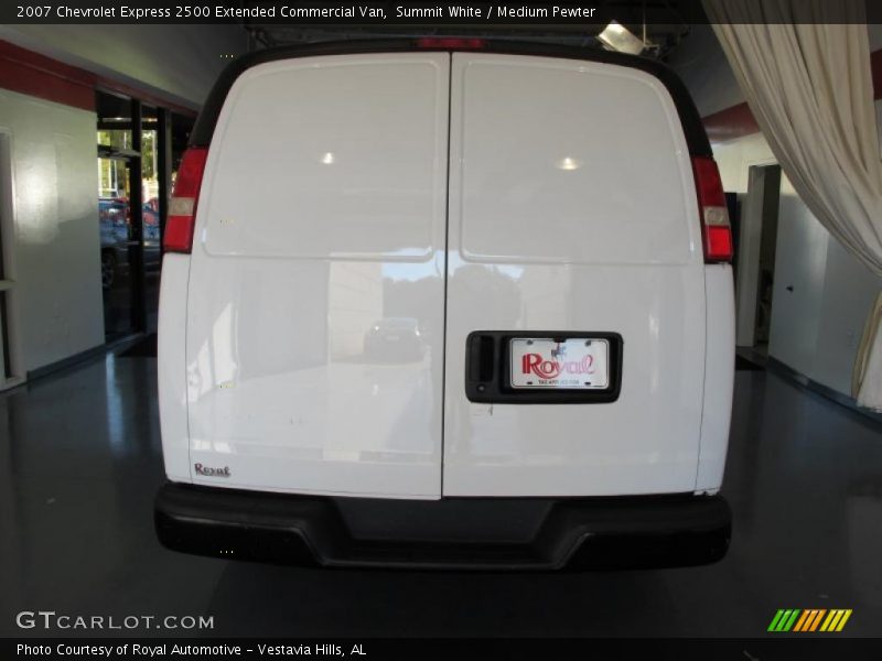 Summit White / Medium Pewter 2007 Chevrolet Express 2500 Extended Commercial Van