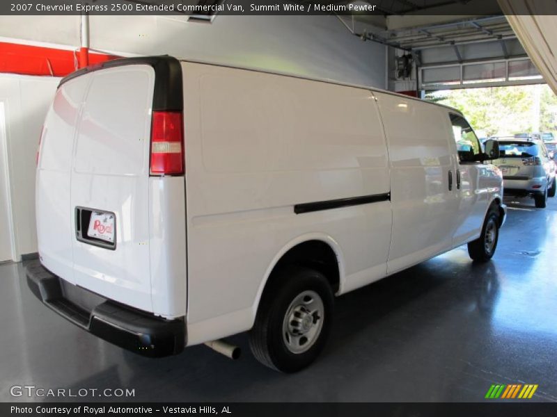 Summit White / Medium Pewter 2007 Chevrolet Express 2500 Extended Commercial Van