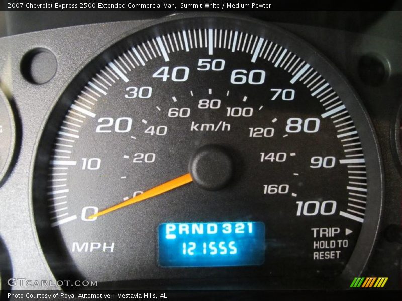 Summit White / Medium Pewter 2007 Chevrolet Express 2500 Extended Commercial Van