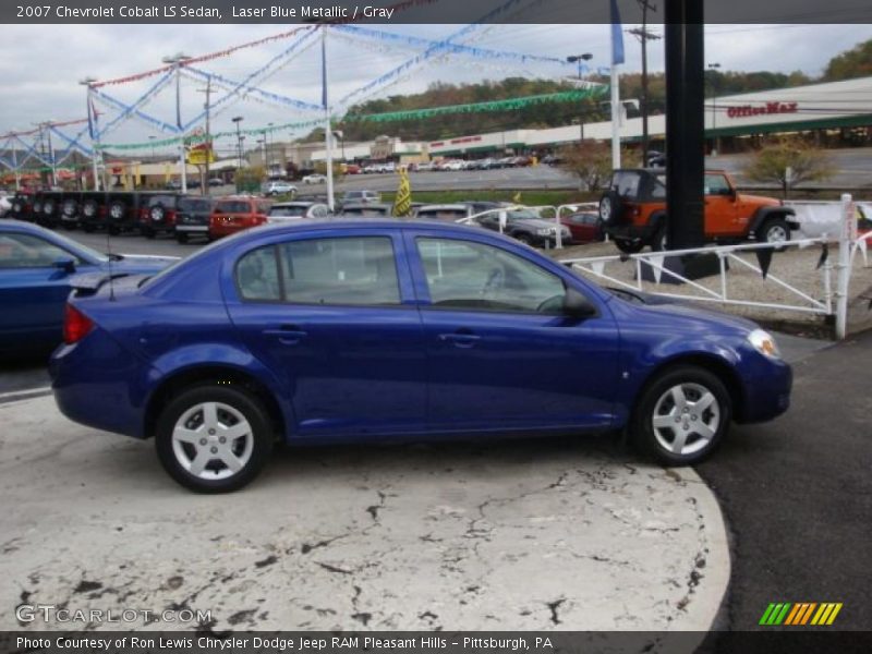 Laser Blue Metallic / Gray 2007 Chevrolet Cobalt LS Sedan
