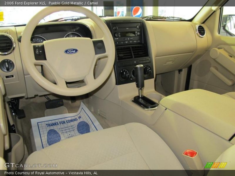 Pueblo Gold Metallic / Camel 2006 Ford Explorer XLS
