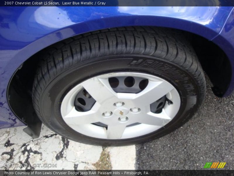 Laser Blue Metallic / Gray 2007 Chevrolet Cobalt LS Sedan