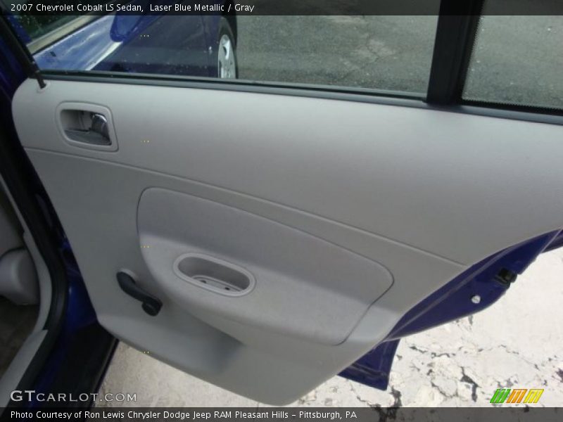 2007 Cobalt LS Sedan Gray Interior