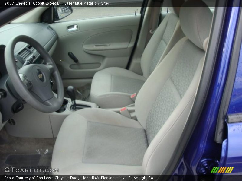 2007 Cobalt LS Sedan Gray Interior