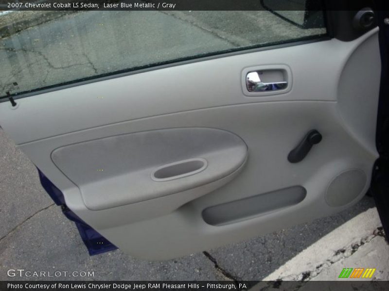  2007 Cobalt LS Sedan Gray Interior