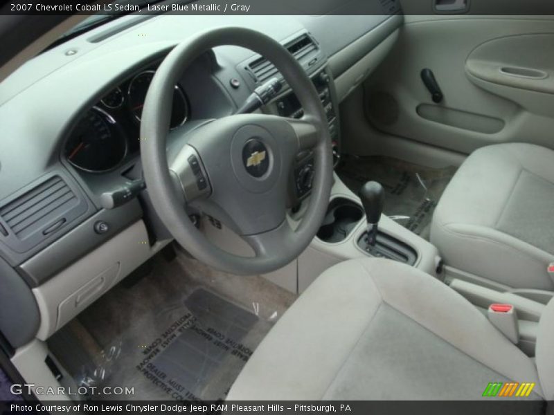  2007 Cobalt LS Sedan Gray Interior