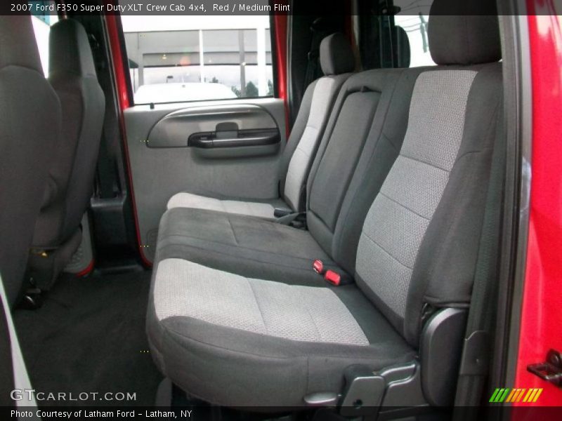  2007 F350 Super Duty XLT Crew Cab 4x4 Medium Flint Interior