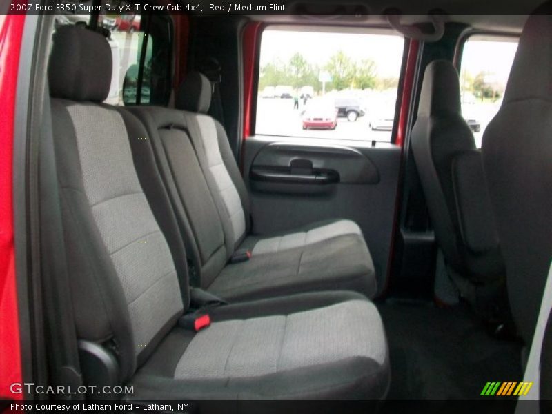  2007 F350 Super Duty XLT Crew Cab 4x4 Medium Flint Interior