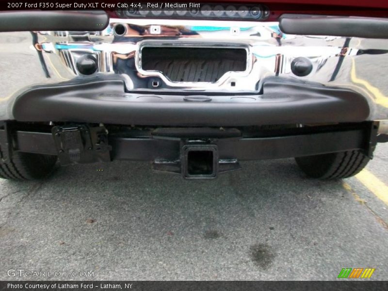 Red / Medium Flint 2007 Ford F350 Super Duty XLT Crew Cab 4x4