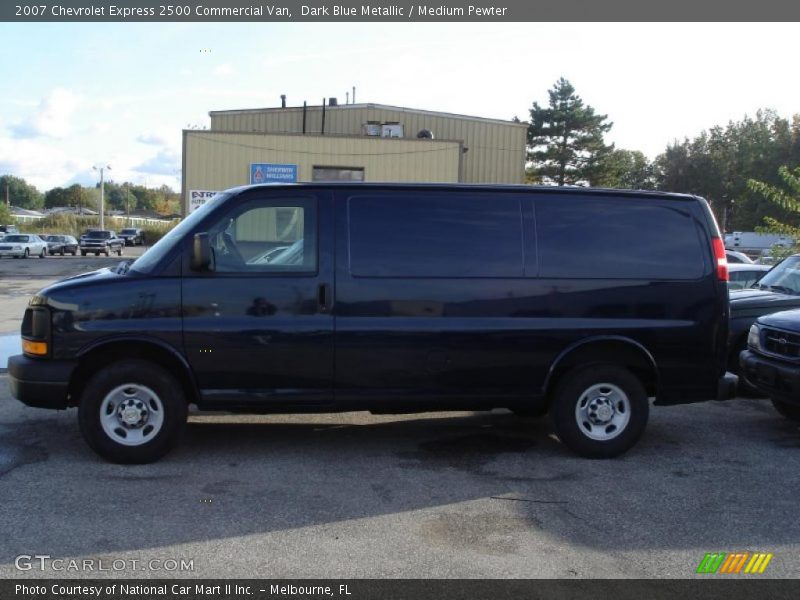 Dark Blue Metallic / Medium Pewter 2007 Chevrolet Express 2500 Commercial Van