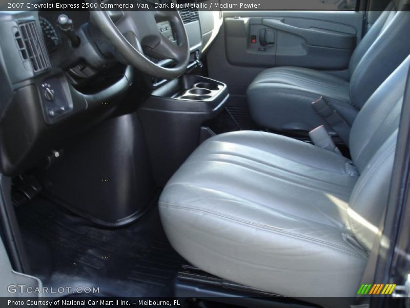 Dark Blue Metallic / Medium Pewter 2007 Chevrolet Express 2500 Commercial Van