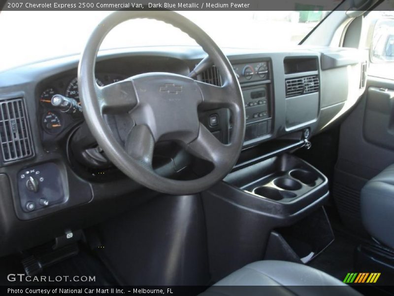 Dark Blue Metallic / Medium Pewter 2007 Chevrolet Express 2500 Commercial Van