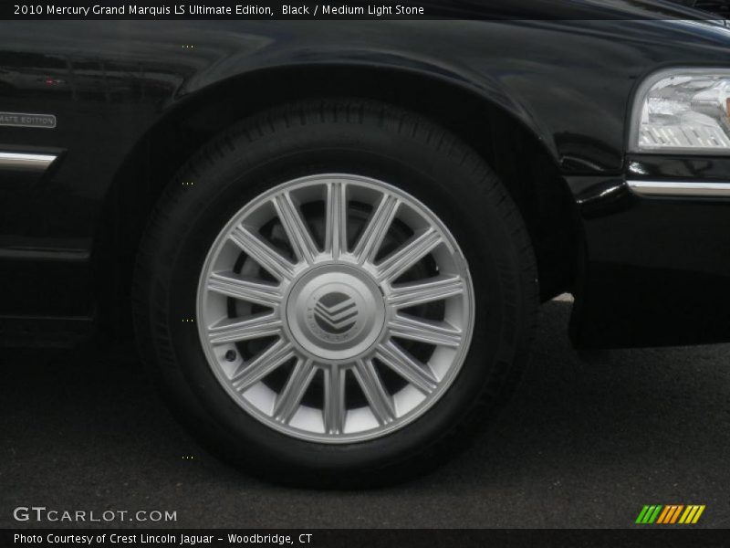 Black / Medium Light Stone 2010 Mercury Grand Marquis LS Ultimate Edition