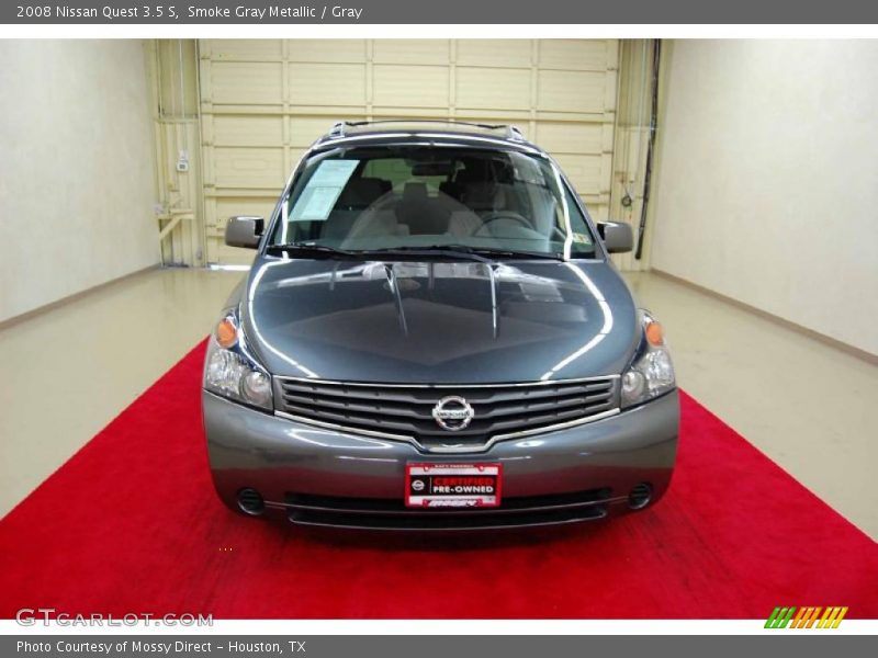 Smoke Gray Metallic / Gray 2008 Nissan Quest 3.5 S
