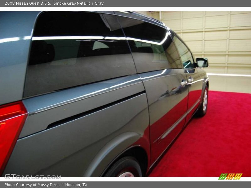 Smoke Gray Metallic / Gray 2008 Nissan Quest 3.5 S