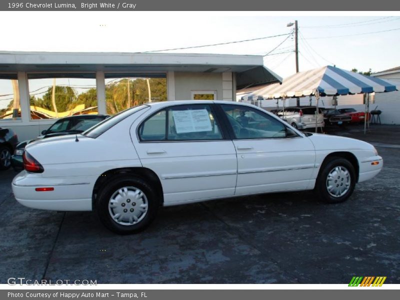 Bright White / Gray 1996 Chevrolet Lumina