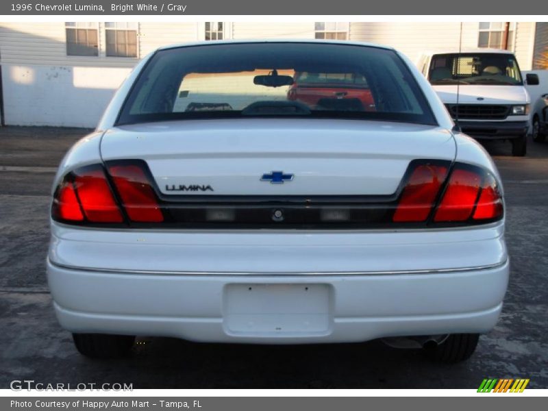 Bright White / Gray 1996 Chevrolet Lumina