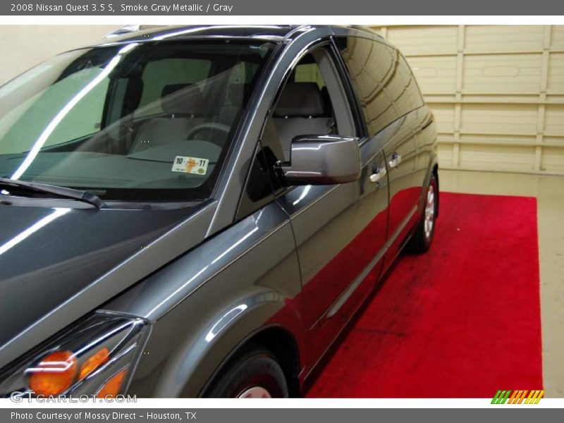 Smoke Gray Metallic / Gray 2008 Nissan Quest 3.5 S