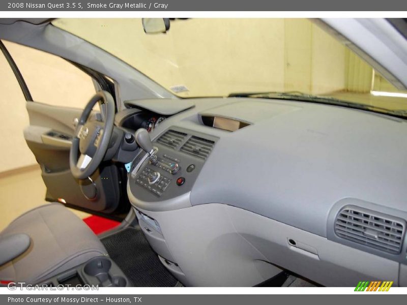 Smoke Gray Metallic / Gray 2008 Nissan Quest 3.5 S