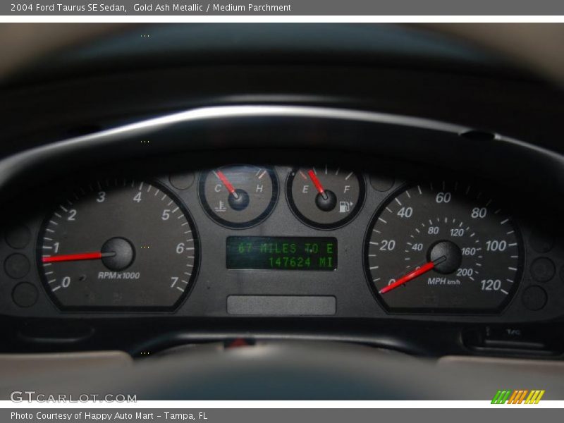  2004 Taurus SE Sedan SE Sedan Gauges