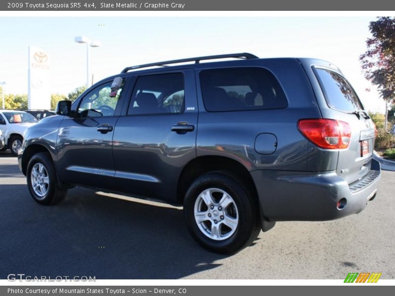 Slate Metallic / Graphite Gray 2009 Toyota Sequoia SR5 4x4