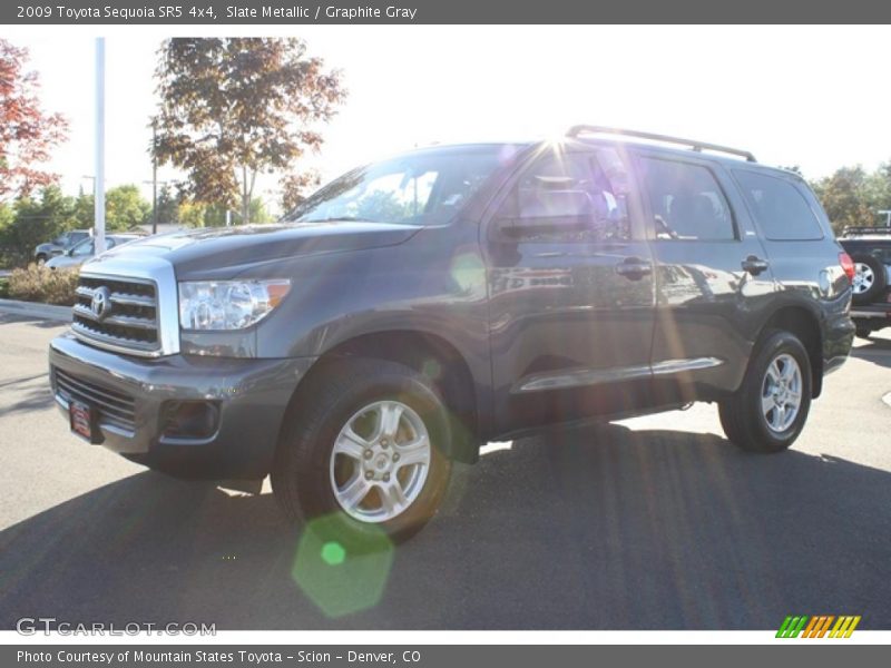 Slate Metallic / Graphite Gray 2009 Toyota Sequoia SR5 4x4