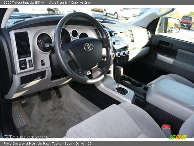 Slate Metallic / Graphite Gray 2009 Toyota Sequoia SR5 4x4