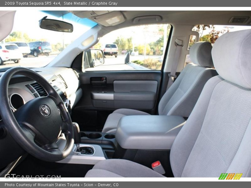  2009 Sequoia SR5 4x4 Graphite Gray Interior