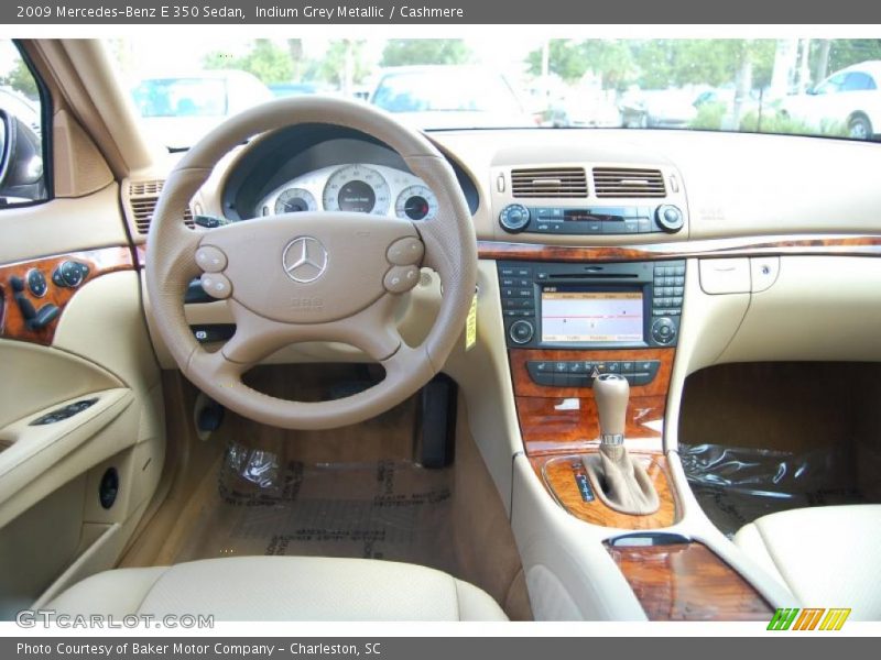 Indium Grey Metallic / Cashmere 2009 Mercedes-Benz E 350 Sedan