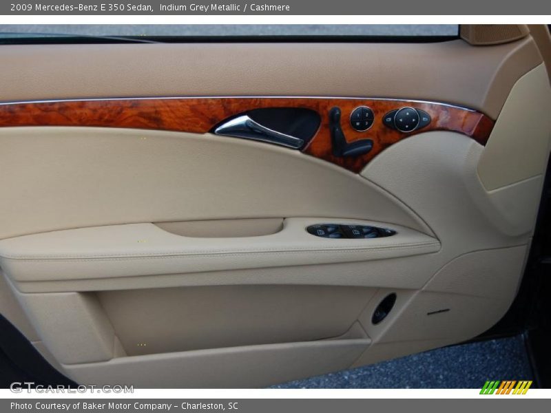 Indium Grey Metallic / Cashmere 2009 Mercedes-Benz E 350 Sedan
