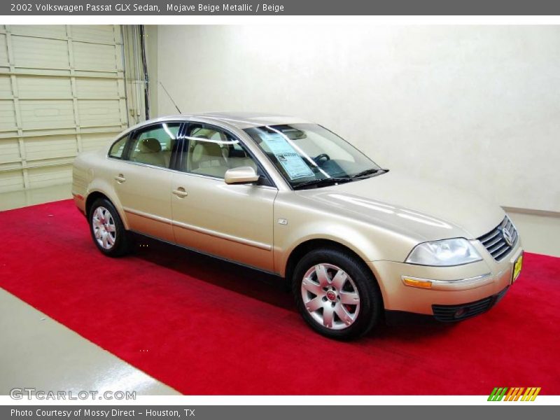 Mojave Beige Metallic / Beige 2002 Volkswagen Passat GLX Sedan