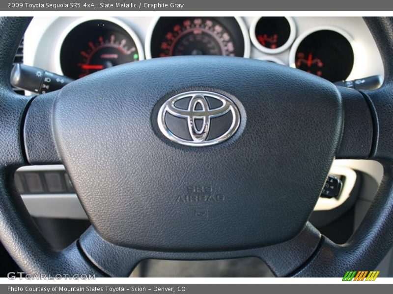 Slate Metallic / Graphite Gray 2009 Toyota Sequoia SR5 4x4