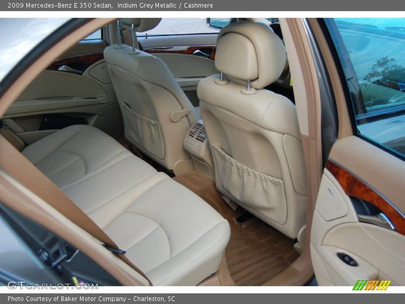Indium Grey Metallic / Cashmere 2009 Mercedes-Benz E 350 Sedan