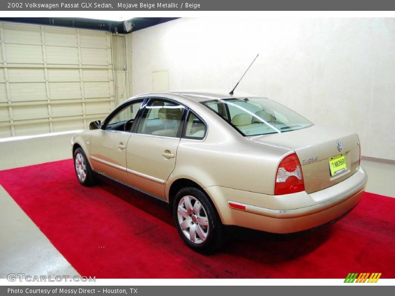 Mojave Beige Metallic / Beige 2002 Volkswagen Passat GLX Sedan