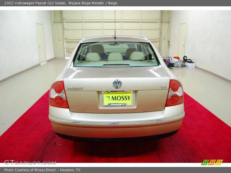 Mojave Beige Metallic / Beige 2002 Volkswagen Passat GLX Sedan