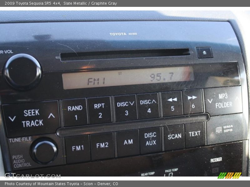 Slate Metallic / Graphite Gray 2009 Toyota Sequoia SR5 4x4
