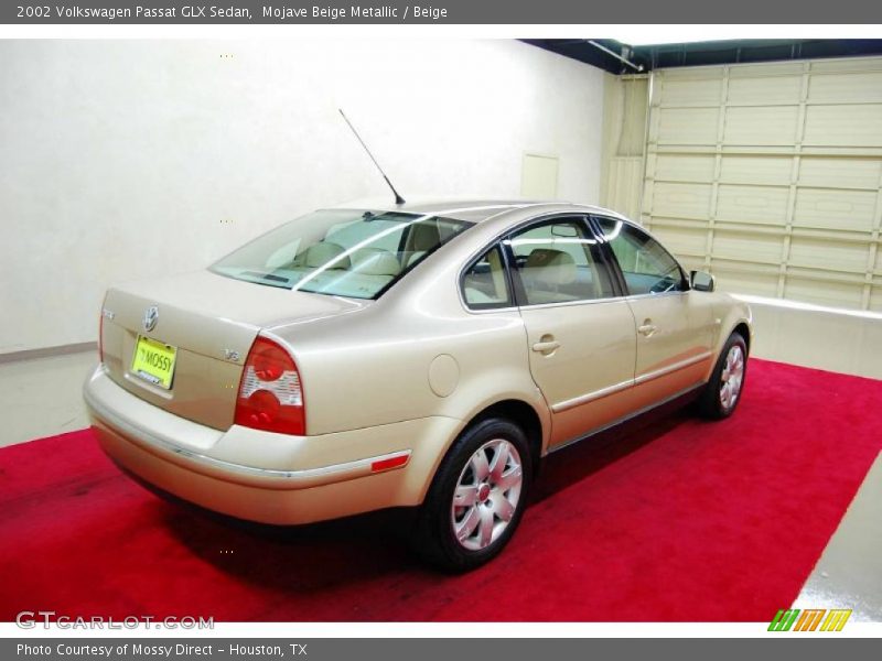 Mojave Beige Metallic / Beige 2002 Volkswagen Passat GLX Sedan