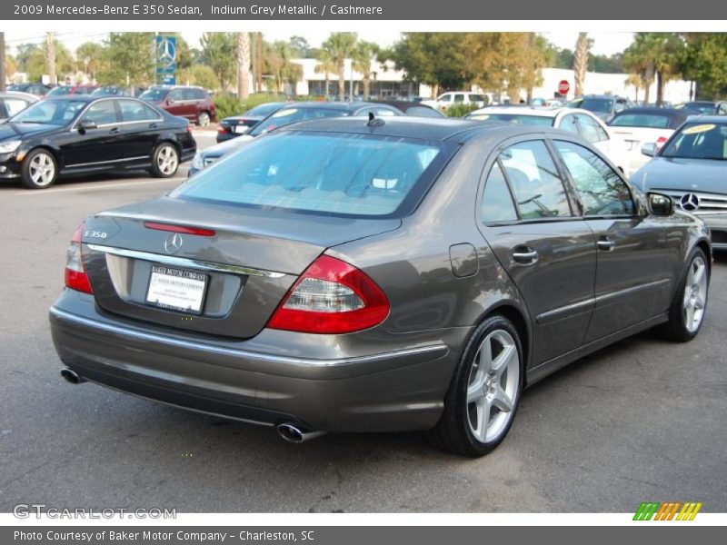 Indium Grey Metallic / Cashmere 2009 Mercedes-Benz E 350 Sedan